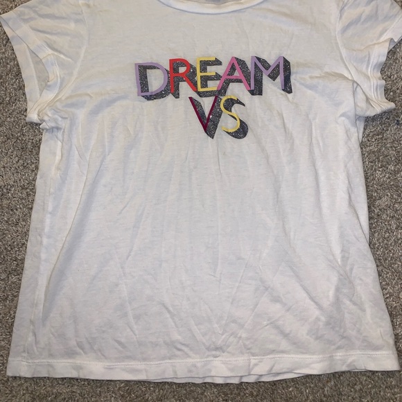 Victoria Secret Dream VS White Multicolor Shirt size XS - Picture 6 of 9